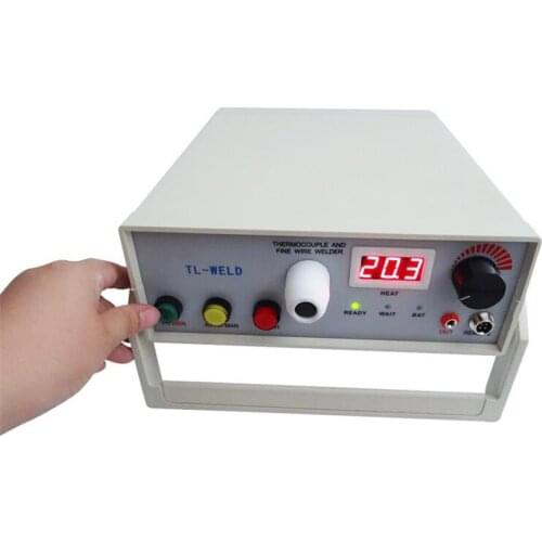 TL-WELD Rechargeable Thermocouple Wire Welding Machine, Argon Contact Function Thermocouple Spot Welding Machine 90-265V CH