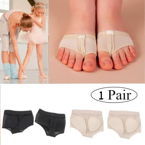 XS-XL 1Pair New Arrivals Women Belly Ballet Half Shoes Split Soft Sole Paw Dance Feet Protection Toe Pad Well Foot Care Tool