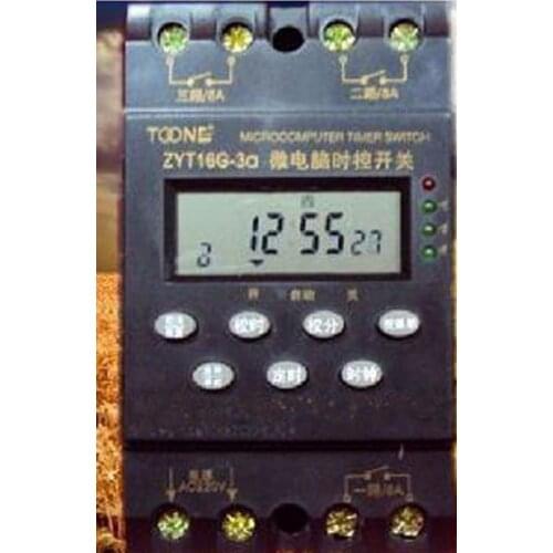 ZYT16G-3a multi channel automatic program,programmable digital timer switch