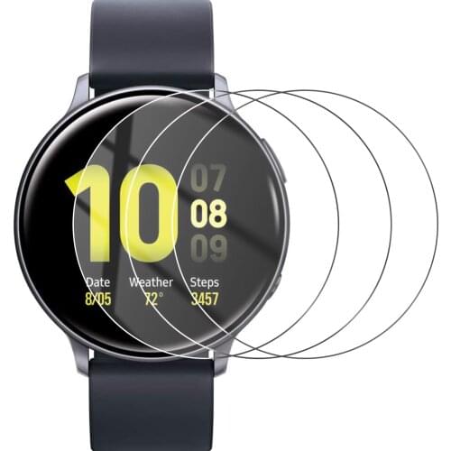 1/2/3 Pcs Screen Protector For Samsung Galaxy Watch 46mm 42mm 9h TPU Film For Samsung Gear S2 S3 Sport For Active 2 40mm 44mm
