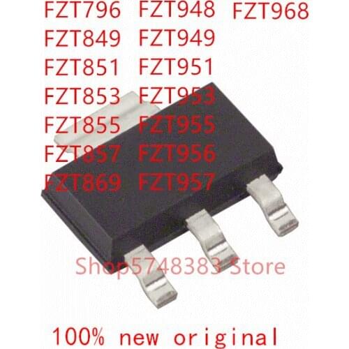 10PCS/LOT FZT796 FZT849 FZT851 FZT853 FZT855 FZT857 FZT869 FZT948 FZT949 FZT951 FZT953 FZT955 FZT956 FZT957 FZT968 SOT-223