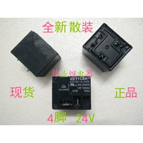 2pcs/lot AZ2100-1A-24DE New Relay General Purpose HF2100-1A-24DE