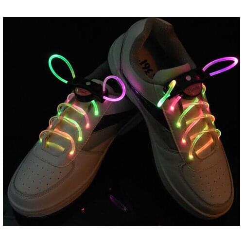 50 Pairs LED flashing shoelace light up led shoelace glow in the dark toys for Children and Adult