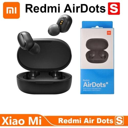 For Xiaomi Redmi Airdots S TWS Wireless Earphone Bluetooth Noise Reduction Gaming Headset For Xiaomi Airdots S Earbud Hot