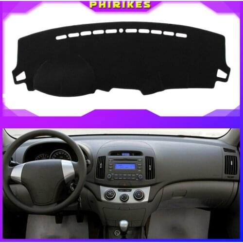 Car Dashboard Cover For Hyundai Elantra 2008 2009 2010 Dash Mat Dashboard Pad Carpet Anti-UV Anti-slip Anti-Sun