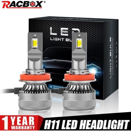 H11 Led Headlights Bulbs 30W 6000K Auto Lamp Mini Car Headlight Bulbs 20000LM fog lights Car Accessories