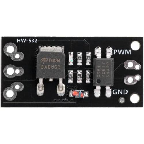 HW-532A PWM D4184 Isolated MOSFET MOS Tube FET Module w/Optocoupler Replacement Relay Board with High and Low Level Controller