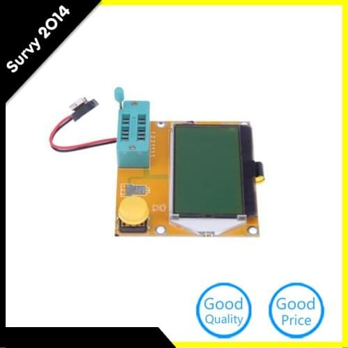 LCR-T4 Mega328 M328 Triode Capacitance ESR Meter MOS PNP Tester LCD Display Module diy electronics