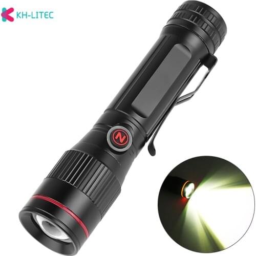 P8 Powerful Flashlight Special Z-shaped Light USB Rechargeable Flashlight Zoomable Torch Best Camping Outdoor Fishing