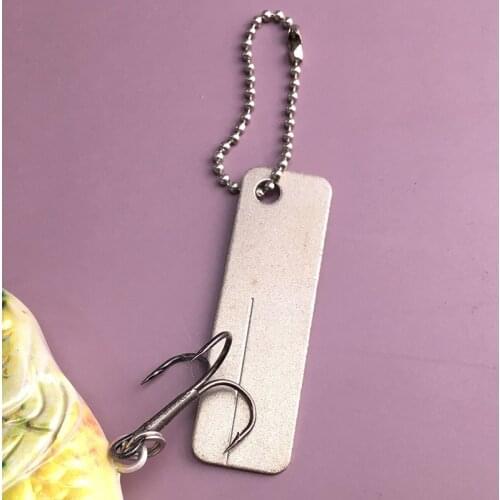 Portable outdoor Fishing sharpener set small whetstone grindstone Special sharpener for fish hook 2021 Diamond sharpening stone