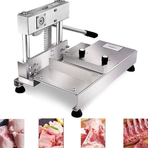 Professional Manual Bone Saw Machine For Cutting Trotters And Lamb Chops Commercial Bone Cutting Machine