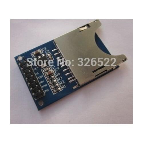 SD Slot Socket SD Reader Module SD Card Module for Camera/MP3/MP4 Arduino/ARM Read and Write