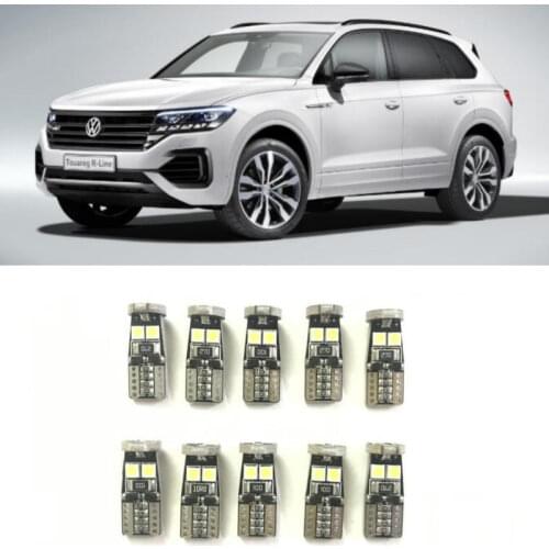 Canbus w5w Led interior lights For VW PHAETON MULTIVAN ROUTAN SCIROCCO SHARAN EOS FOX JETTA TOUAREG TRANSPORTER arteon atlas