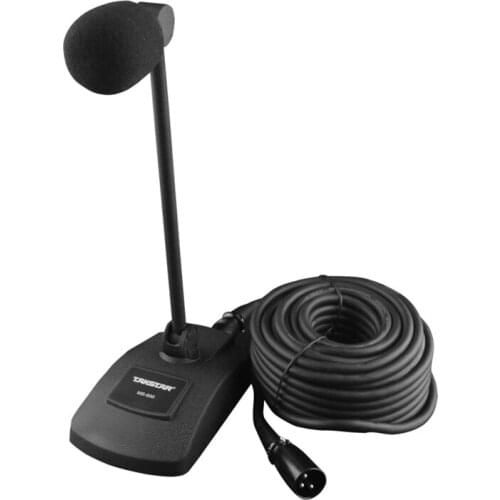 Takstar MS-600 Table Conference Microphone 22mm gold-plated diaphragm use for Public address, conference system, broadcasting