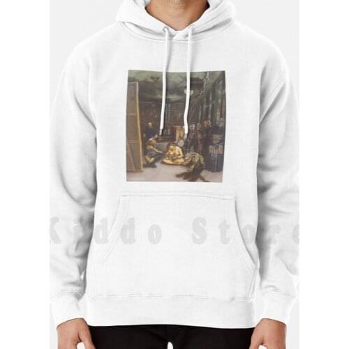 Las Meninas hoodie long sleeve Lasmeninas Velasquez Sambazart Pinhead Hellraiser Oilpainting Painting