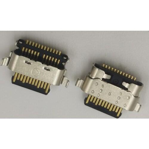 100PCS For Motorola Moto G8 XT2045-2 G Power 2021 G10 Play XT2117 Charger Connector G9 Plus XT2087-1 A11 USB Charging Port Dock