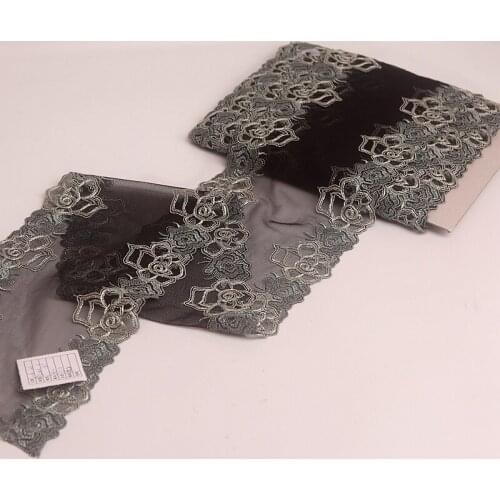 2Yards/Lot High Quality Lace Trim Embroidery Lace Fabric Mesh Lace Ribbon Tulle Guipure Cord Lace Sewing DIY Doll Cloth C123