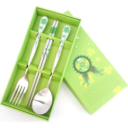 200set 600pcs Stainless Steel Fork Set Metal Tableware Wedding Gift Souvenirs