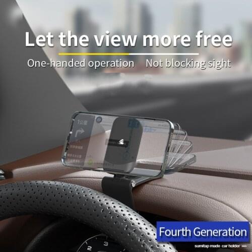 360° Magnetic Car Phone Holder Instrument Panel Navigation Rearview Mirror Auto Mobile Phone Bracket Car Decoration Accessories