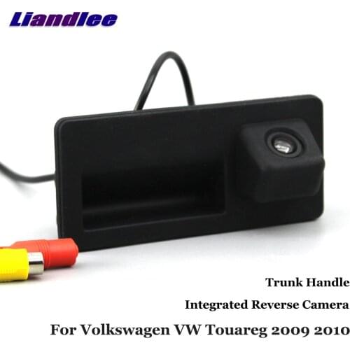 Car Rear View Camera For Volkswagen VW Touareg 2009 2010 HD CCD Reverse Parking Backup Camera Integrated Trunk Handle Accesories