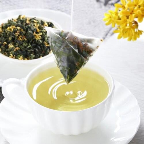Osmanthus Fragrans Flower with China Oolong Tea Bag , Flower Tea Bag , Afternoon Fruit Tea Time , Aromatherapy , Beauty