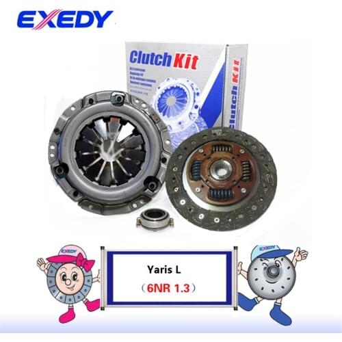 For Toyota YARiS 6NR 1.3 ORIGINAL Clutch Disc Clutch Plate Bearing Clutch Kit Set Three Pcs Set