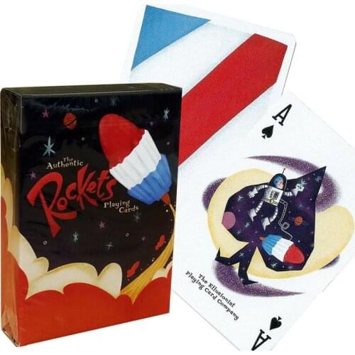 Ellusionist Rocket Playing Cards Bicycle Deck USPCC Collectable Poker Magic Card Games Magic Tricks Props for Magician