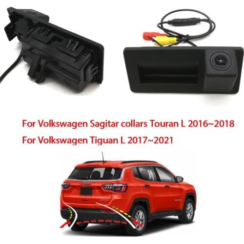 For Volkswagen Tiguan L Tuang Tuang Lavida plus 2017~2020 2021 CCD HD car trunk handle rear view camera