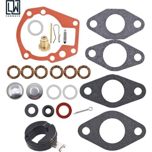 Carb Repair Kit with Float For 2hp/3hp/4hp Johnson Evinrude 398532 187043