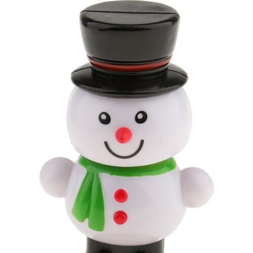 Cute Car Dashboard Decor Solar Powered Dancing Snowman Stand On Stage Home Car Decoration Kids Toy Gift Festival Xmas Supplies
