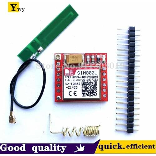 SIM800L GPRS GSM Module Micro SIM Card Core Quad-band TTL Serial Port Antenna PCB Wireless WIFI Board for Arduino Smart Phone