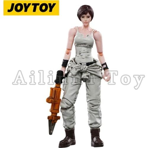 [Unsealed]JOYTOY 1/18 3.75 Action Figure Mech Maintenance Team A & B Single Figure Collection Model Toy For Gift Free Shipping