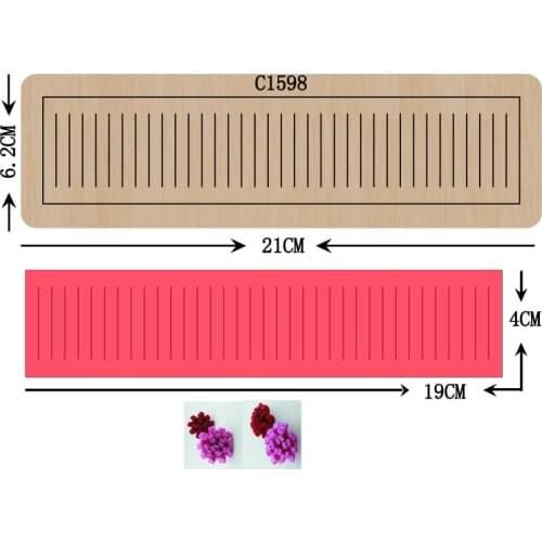 New Bow Pendant Wooden die Scrapbooking c-1598 Cutting Dies