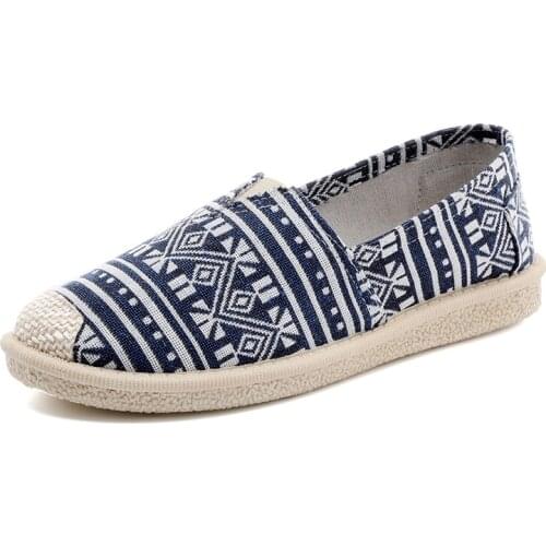 Flat Canvas Shoes Spring New A Pedal Lazy Single Shoes Womens Wild Casual Shoes Beijing Old Cloth Shoes Women