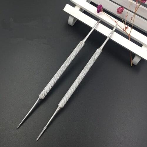 Stainless Toe Nail File Double Ended Pedicure File Satin Edge Ingrown Toe Nail Lifter Onychomycosis Paronychia Podiatry Chiropod
