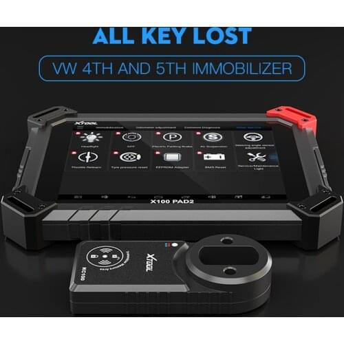 New XTOOL X100 PAD2 PRO OB2 Key Programmer/Odometer Correction Tool OB2 Car Diagnostic Tool for Most of The Car Models