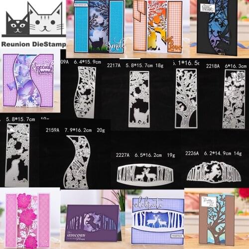 Christmas Tree Flower Animal Lace Metal Cutting Dies DIY Scrapbooking Steel Craft Die Cut Embossing Paper Cards