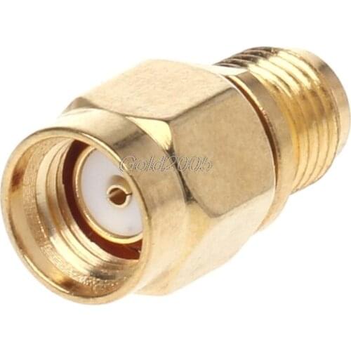 RP-SMA Male Plug To SMA Female Jack Straight RF Adapter Coaxial Connector Converter G07 Whosale&DropShip