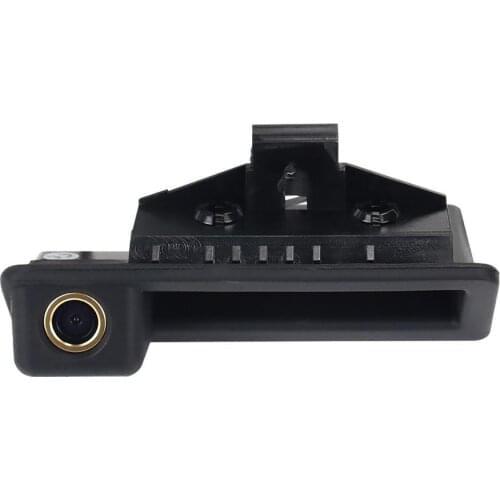 Misayaee Golden Car Rear View Camera Trunk Handle for BMW 1er E82 E84 E88 3er E90 E91 E92 E93 X1 E84 X5 E70 X6 E71 118i 316i 318