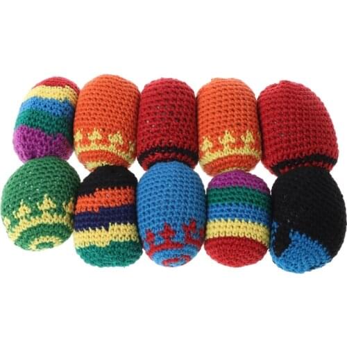 Handmade Sacks Footbag Toy Balls Magic Juggling Ball Kid Outdoor Toy Soft Ball