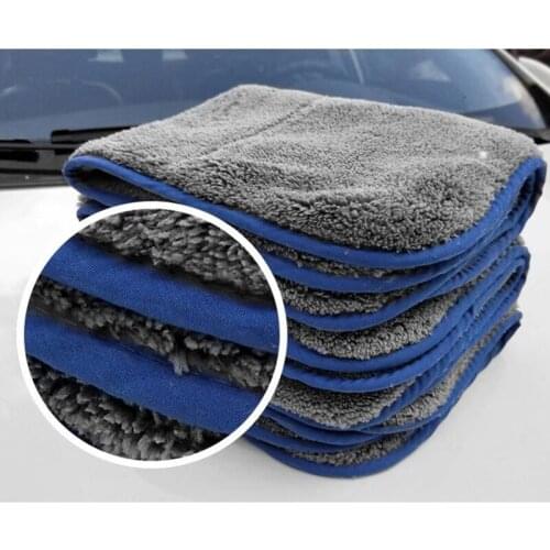 42*48CM Microfiber Car Wash Towel Auto Care Detailing Polishing Microfiber Fiber Super Absorbent Car Towel Cleaning Cloths