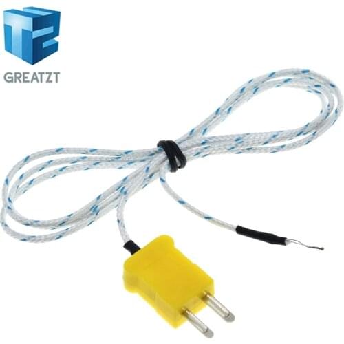 GREATZT K type surface thermocouple temperature sensor 1m wire thermocouple probe -20~500C