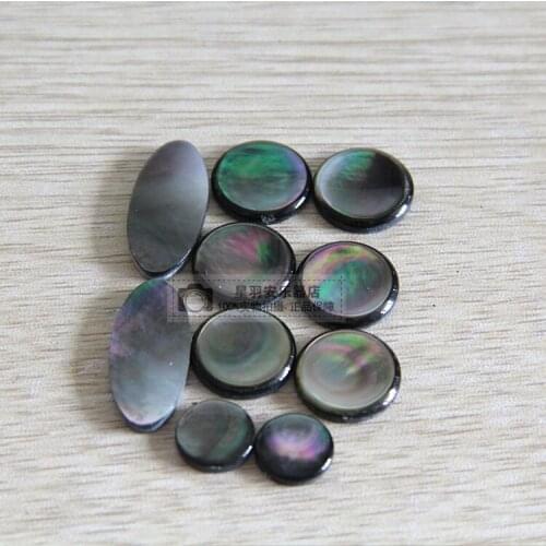1SET Saxophone real mother of pearl key buttons inlays