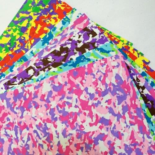 10 Sheets 1mm Multicolor Camouflage A4 Sponge EVA Foam Paper Kids Handmade DIY Hand Craft Scrapbooking Paper Craft For Art Class