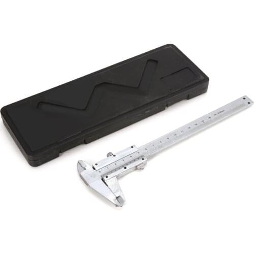 150MM Mini Gauge Measurement Stainless Steel Sliding Vernier Caliper Tool Ruler 6inch Micrometer Measuring Tools