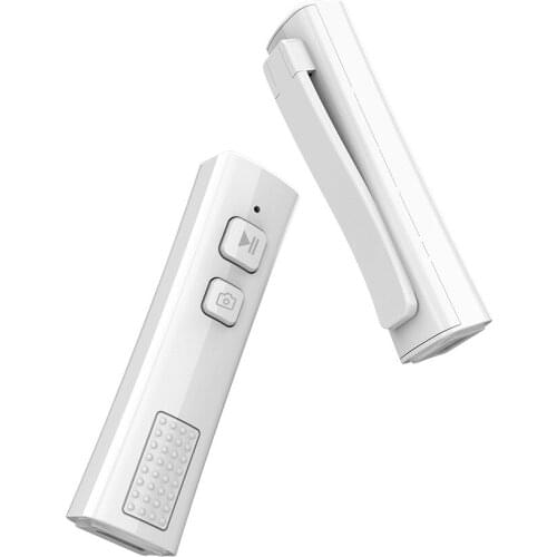 Universal 3.5mm Stream music AUX mp3 player Build in mic hands-free call Clip on Collar blue tooth 5.0 audio receiver