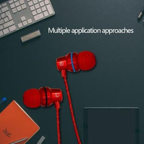 CHYI G80 Metal Intelligent In-ear Earphones HIFI Headset Earbuds With Smart Line-in Remote Control Earphone For Phone Computer