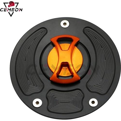 For Kawasaki Ninja 1000 ZX1000S / SX Z800 Z750 R Z650 ZX-14R ER650 CNC aluminum Motorcycle modification keyless fuel tank cover