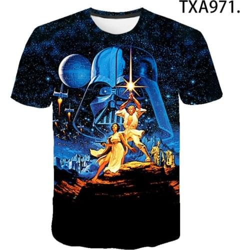 2020 New 3D T Shirt Star Movie Men Women Children Casual Streetwear Boy Girl Kids Printed T-Shirt Fashion Summer Tops Tee