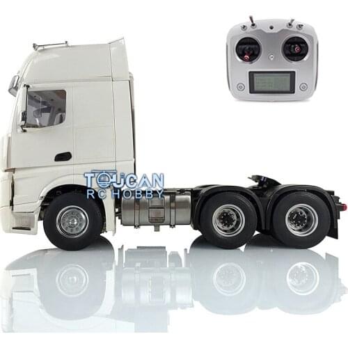 Metal 1/14 LESU RC 6*6 Chassis Hercul Arco Cabin Tractor Truck Radio Light THZH0784-SMT2